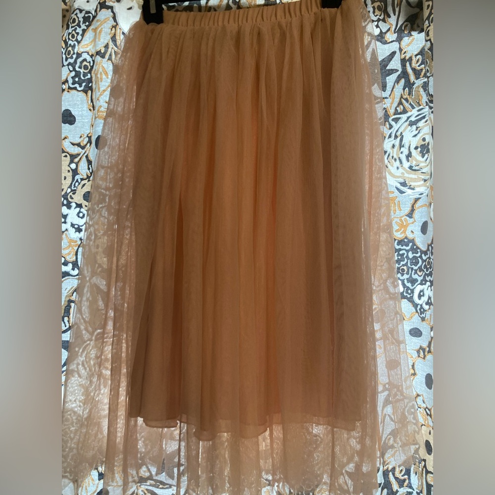 MOSSIMO SUPPLY CO. Dusty rose tulle skirt